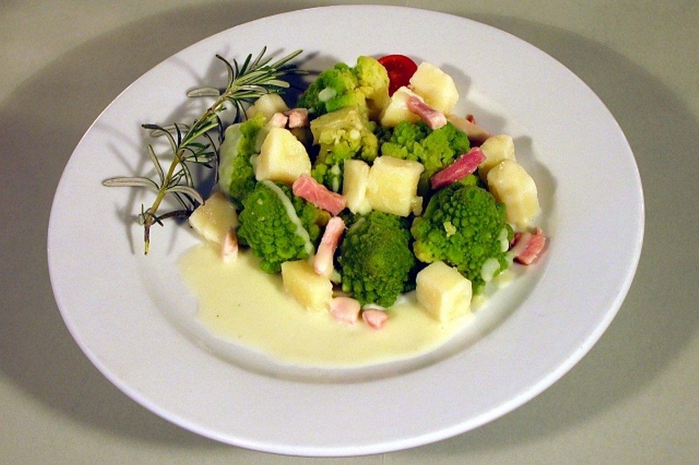 Pomme de terre et romanesco au romarin | VICI Solutions